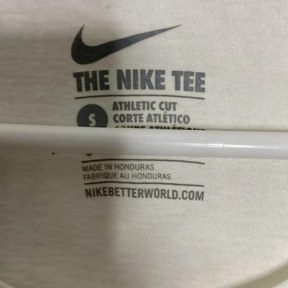 NIKE Women’s Two (2) White T Shirts with Print Size S